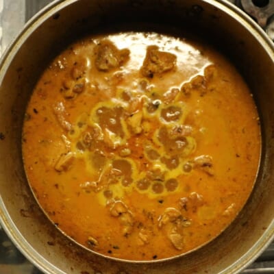 さわやかチキンカレー、仕上げ