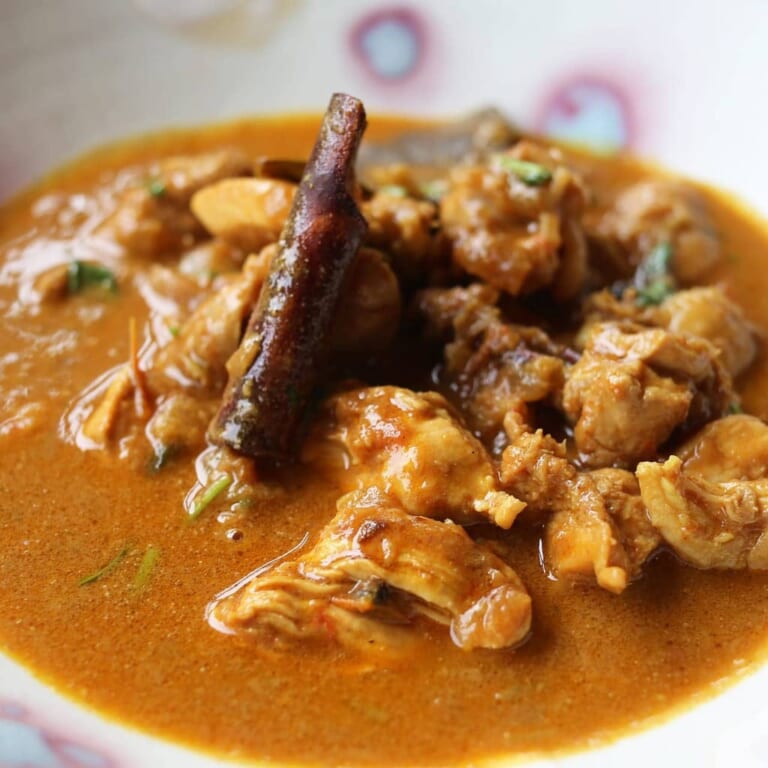 ピーナッツチキンカレーのレシピ｜小値賀島の本格インドカレー