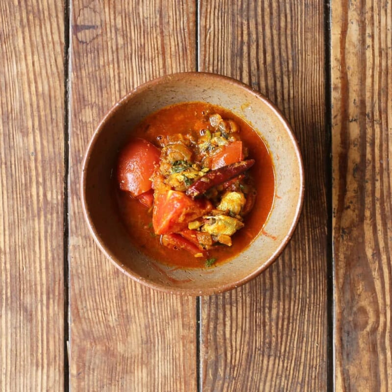 オイルサーディントマトカレーのレシピ｜本格スパイスのインド式 の完成写真