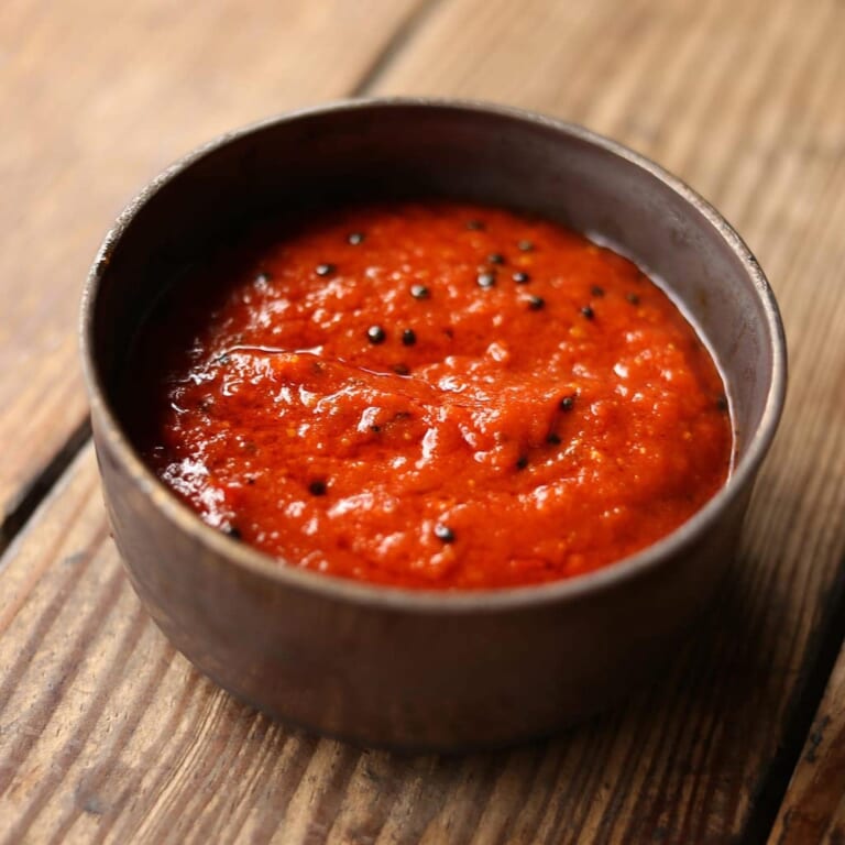 トマトのアチャールのレシピ｜インドの簡単スパイス漬物