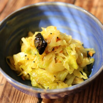 15分で出来る!スパイスから作る、本格キャベツのポリヤルのレシピ スパイスレシピ#74 30 IMG 8206