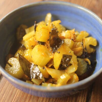 インドの漬物!セロリのアチャール スパイスレシピ#85 13 IMG 8521