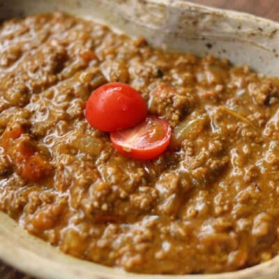 カレーブックで作るキーマカレー スパイスレシピ#107 494 IMG 8877