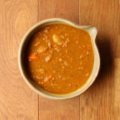 カレーブックで作るかぼちゃの子供カレー スパイスレシピ#104 506 IMG 9136