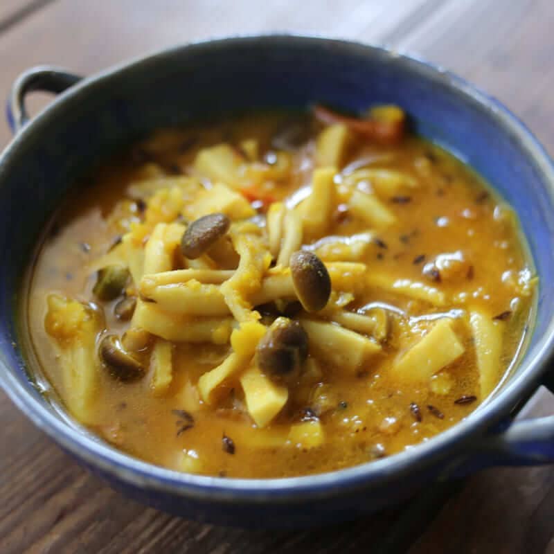 キノコのサンバル スパイスレシピ#122 9 IMG 9415