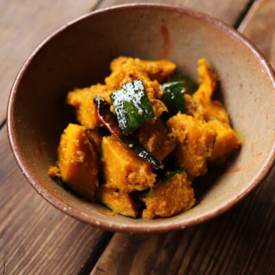 カボチャのポリヤル スパイスレシピ#132 278 IMG 9923