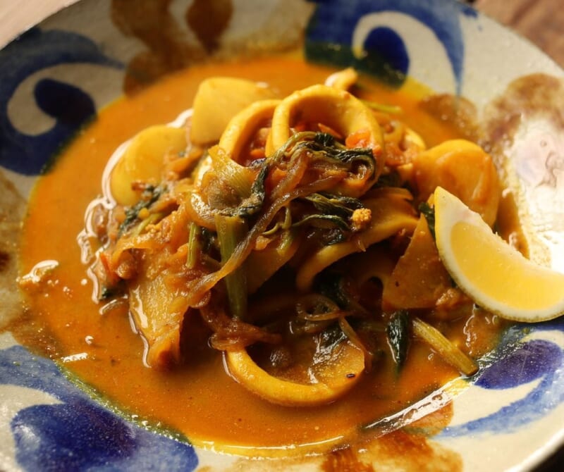 カブとイカのさらっとしたカレー スパイスレシピ#154 1 IMG 0158