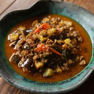 基本のスパイスで作るナスとひき肉のキーマカレー スパイスレシピ#172 322 IMG 0299