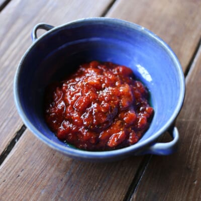 いちごのチャツネ スパイスレシピ#196 411 IMG 2072