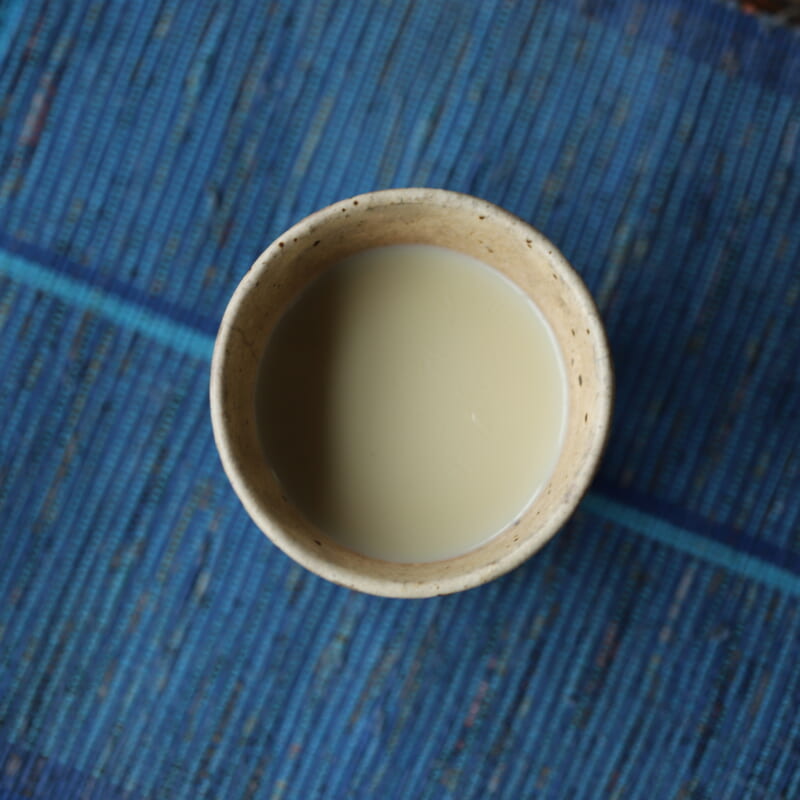 緑茶の爽やかチャイのレシピ｜カルダモンの香る本格和風チャイ の完成写真