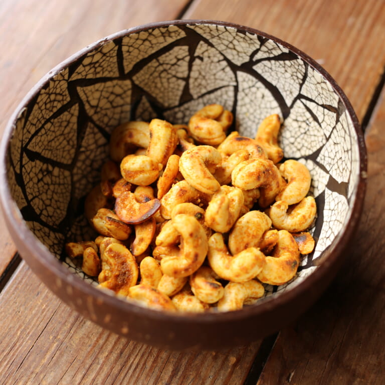 マサラカシューナッツ（カレー風味）　スパイスレシピ#263