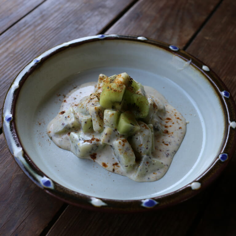 キウイのライタ スパイスレシピ#266