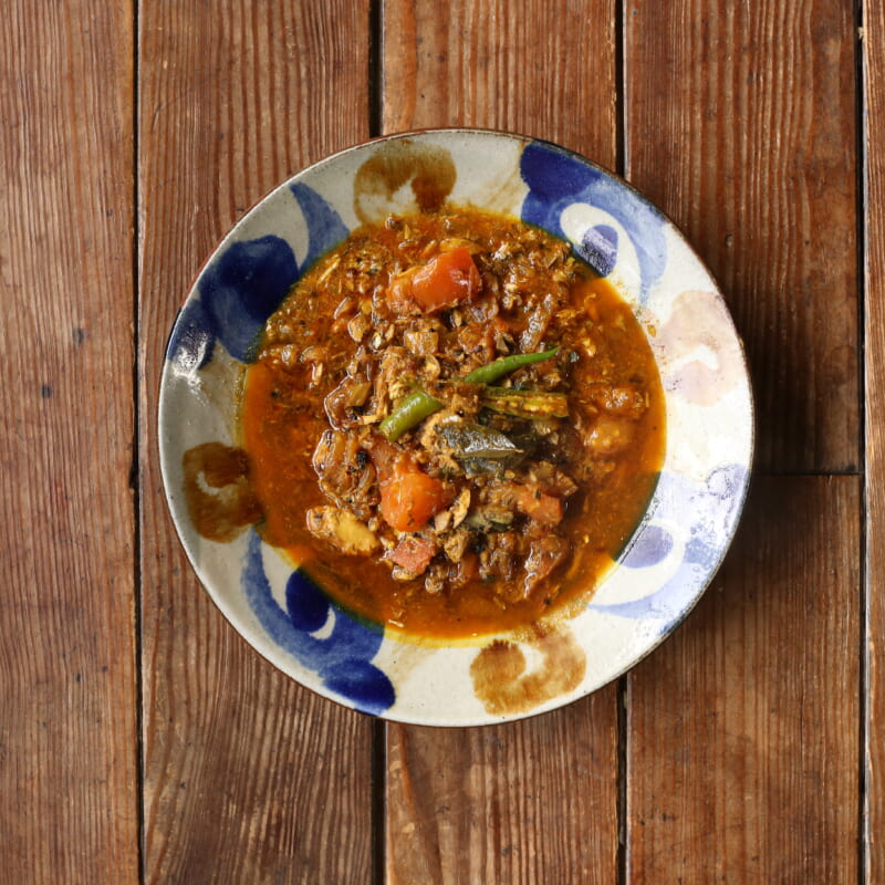 鯖缶キーマカレーのレシピ｜簡単で本格的な鯖缶スパイスカレー の完成写真