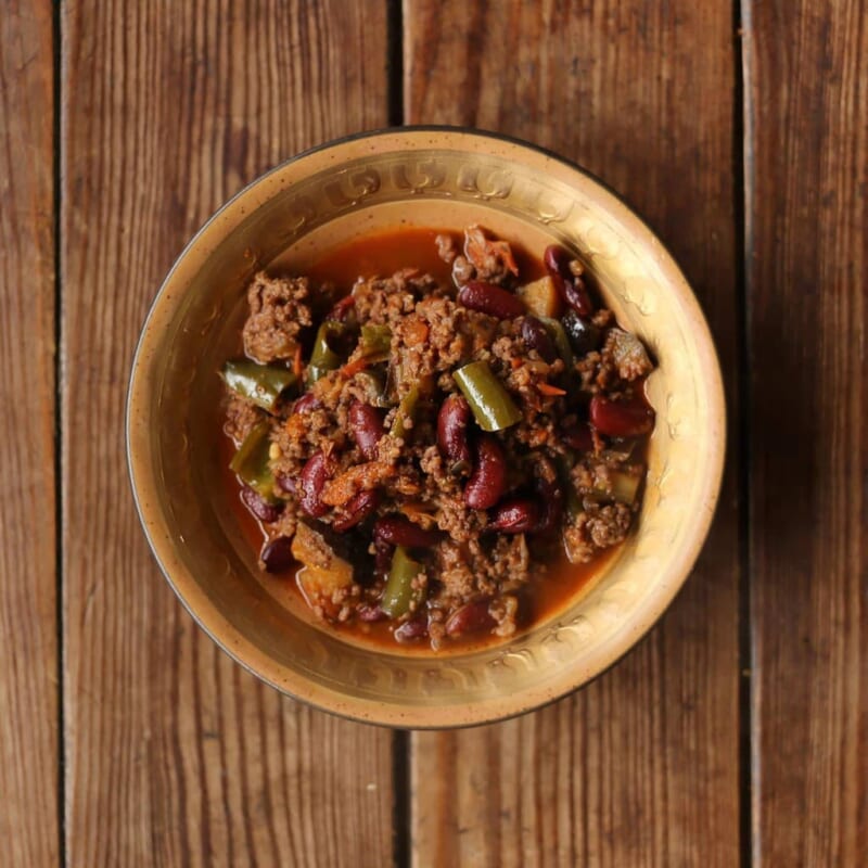 チリコンカンのレシピ|本格スパイス配合の肉野菜メキシコ料理 の完成写真
