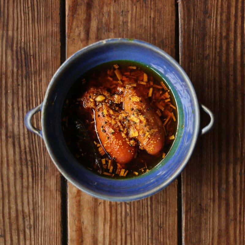 明太子のアチャールのレシピ|20分で作れるカレーの簡単副菜 の完成写真