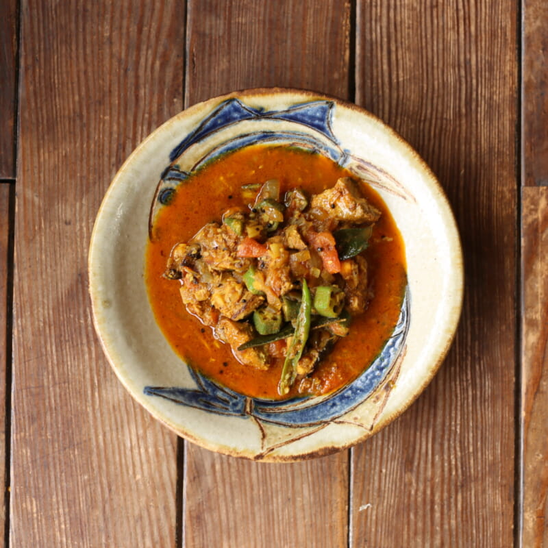 カツオのあっさり夏カレーのレシピ｜夏向けスリランカ風スパイス の完成写真