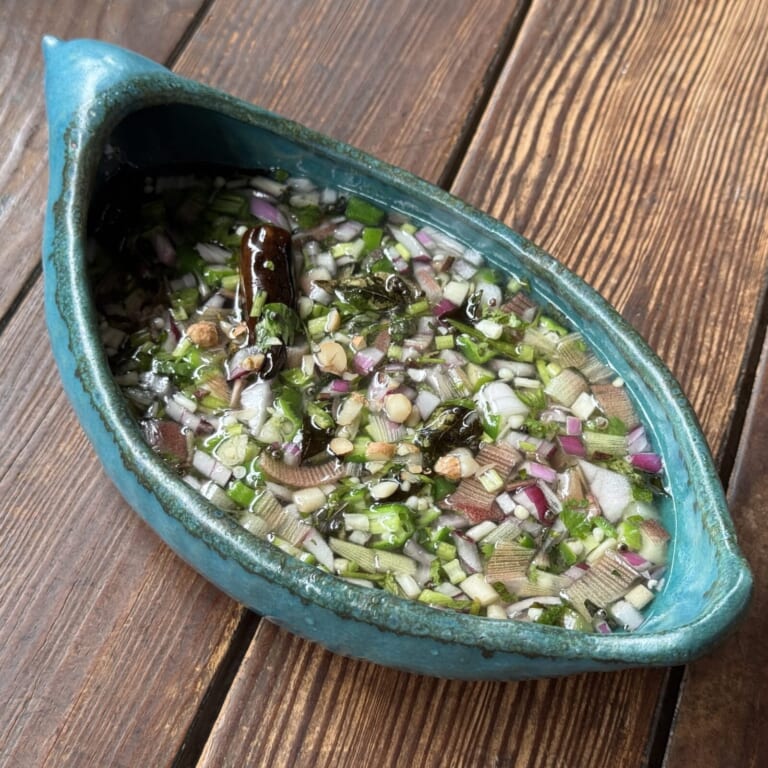 すっぱ旨い!梅とミョウガのさっぱりカレー スパイスレシピ#450