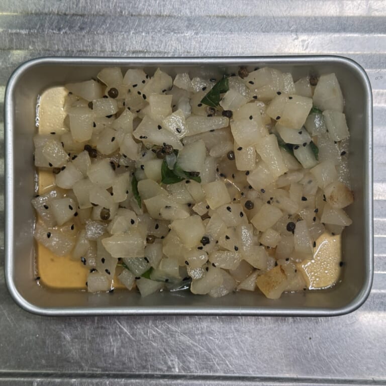 手順 4: 粗熱をとって冷蔵庫などで冷ましておく。