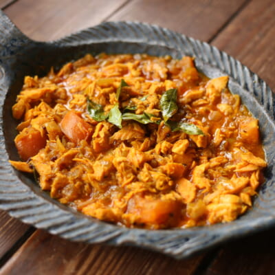 秋鮭キーマカレー　スパイスレシピ#469