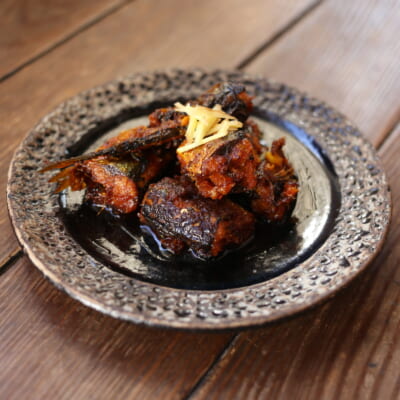 カリカリ秋刀魚のアチャール　スパイスレシピ#473