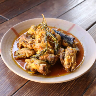 ローズマリーチキンカレー　スパイスレシピ#476