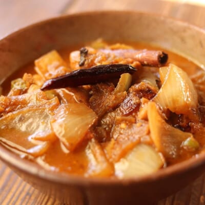たっぷりの玉ねぎとスパイス!こだわりの王様のダブルオニオンチキンカレー(ドピアザ) スパイスレシピ#11 200 IMG 5679
