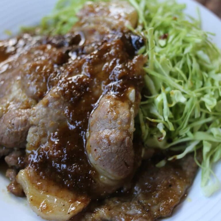 カレー生姜焼きのレシピ|カレー風味で新しい和風スパイス料理